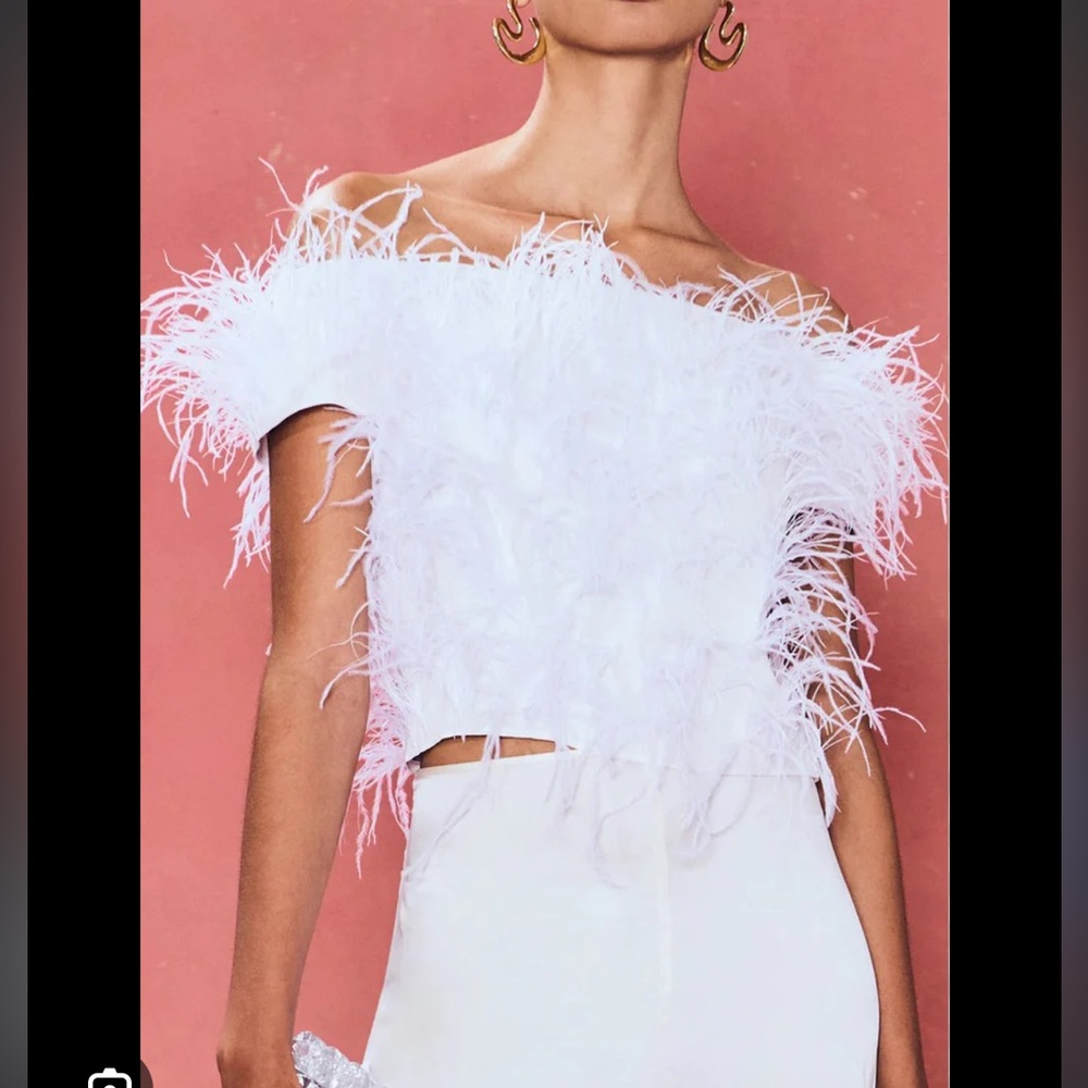 Cult Gaia Sosha Top - White NWT